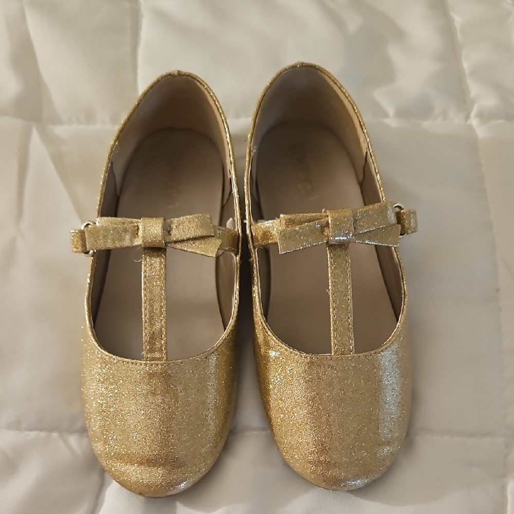 Gold Flats Toddler Size 12
